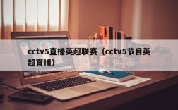 cctv5直播英超联赛（cctv5节目英超直播）