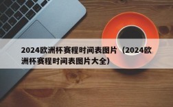 2024欧洲杯赛程时间表图片（2024欧洲杯赛程时间表图片大全）